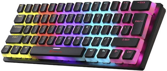 Xtrike Me Gk985p Gaming Mechanisches Tastatur 60% mit Benutzerdefiniertes Rot Schaltern und RGB-Beleuchtung (Englisch (US))