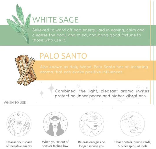 Therapeutic Blend Of Sage And Palo Santo Essential Oils 10ml