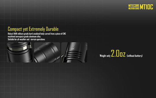 Συλλογή Φακού Κράνους Mt10c+lma1+imr18350a Nitecore
