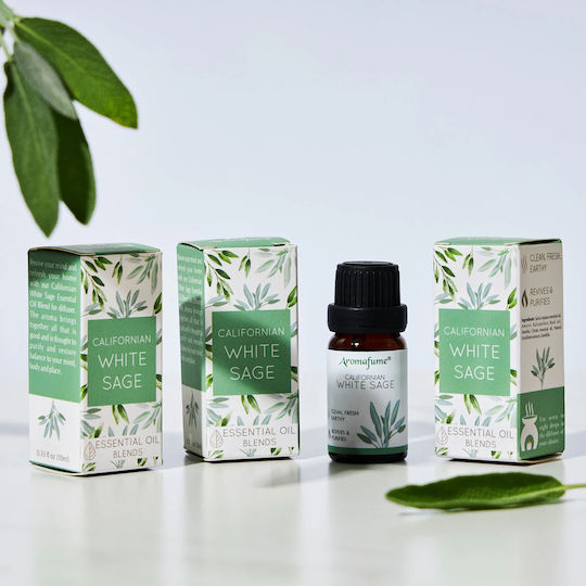 Therapeutic Blend of Essential Oils Sage White Sage Essential Oil Blend 10ml