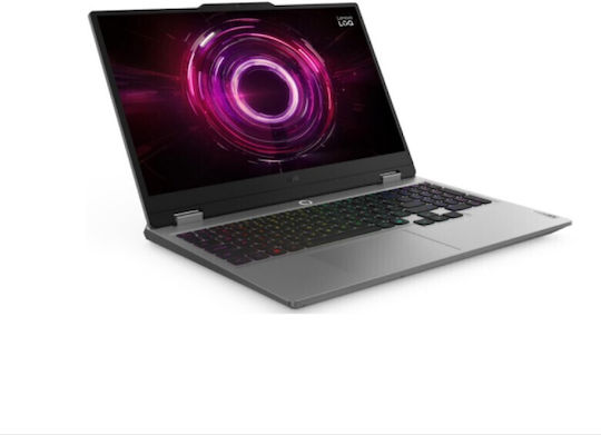 Lenovo LOQ 15AHP10 15.6" IPS FHD 144Hz (Ryzen 5-220/16GB/512GB SSD/GeForce RTX 5050/Без операционна система) Luna Grey (Международен английски език клавиатура)
