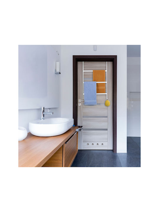 Relaxdays Suport Prosoape de Perete 85x54,5cm Inox Gri