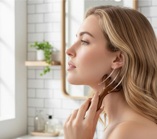 2 Perii Set Instrument Gua Sha 1 Bucată