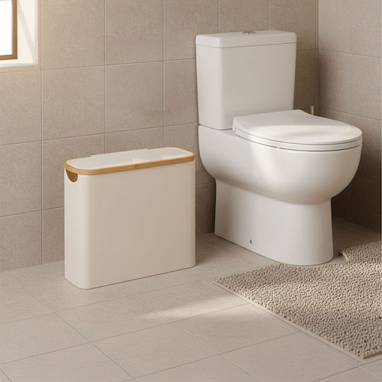 Relaxdays Suport De Hârtie Din Plastic Bej 4052025854355