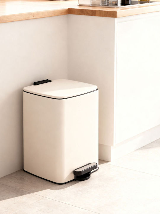 Relaxdays Coș De Baie Din Plastic 20l Bej