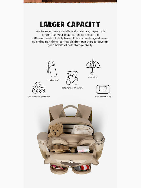 zoy zoii Kinder Taschen Rucksack Gelbe 30x38x7,5cm