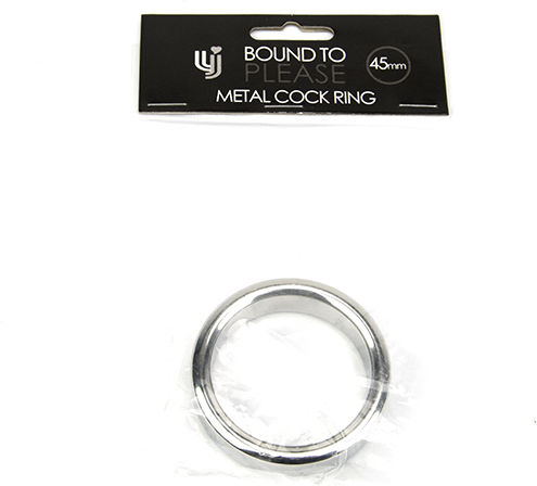 Bound To Please Metal Cock Ball Ring – 45mm