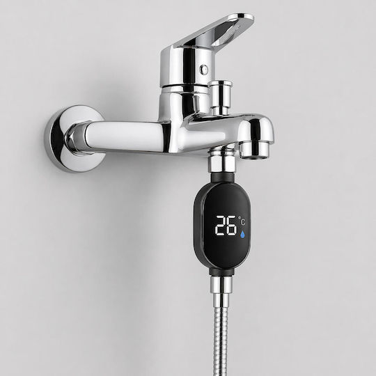 Digital Bath Thermometer Black