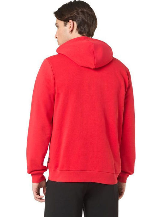 Sweatshirt with Hood Red
