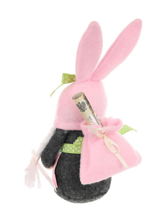 Saska Garden Weihnachtsfigur Aus Kunststoff Zwerge Rosa Höhe 20cm