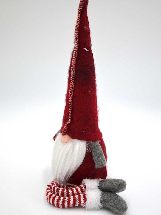 Saska Garden Weihnachtsfigur Aus Kunststoff Zwerg Rot