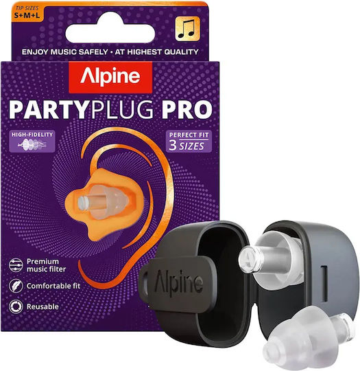 Alpine Earplugs 300.01.103 3 Pieces