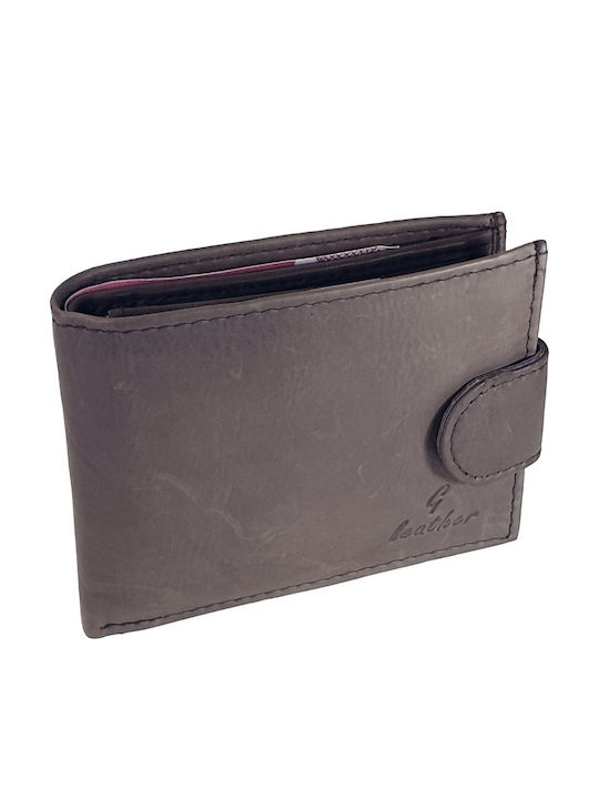 Herrenbrieftasche aus Leder mit RFID Braun Braun 8