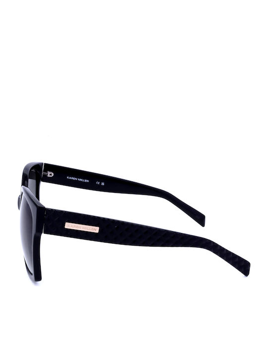 Karen Millen Unisex Γυαλιά Ηλίου με Μπλε Σκελετό και Μπλε Φακό KM5059