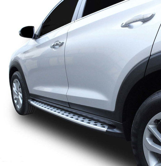 Seitliche Schritte Hyundai Tucson 15-19 Oem Look 2 Stücke