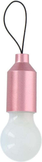 Grundig Led Battery Lamp for Camping with Flashlight Pink