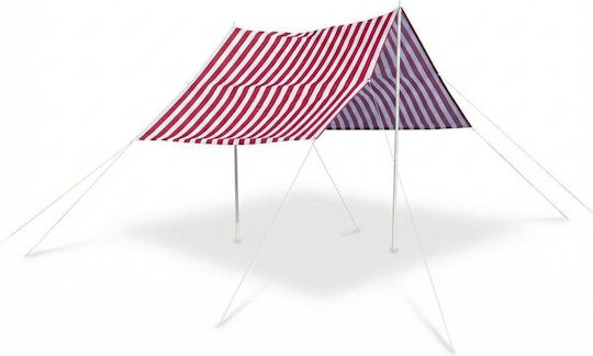 Progarden Summer Pool Tent Red for 4 People 297x170x170cm