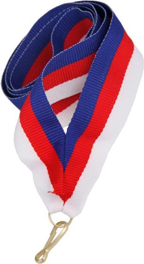 Ribbon 22 Mm Albastru Roșu Alb Alb