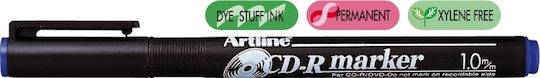 Artline Маркер за CD/DVD Син 0.5мм