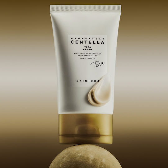 Skin1004 Madagascar Centella Teca Face Cream for Moisturizing & Anti-Aging with Centella Asiatica 75ml