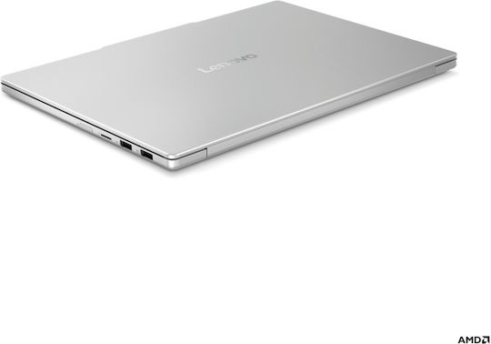 Lenovo IdeaPad Slim 5 13ARP10 13.3" IPS FHD+ (Ryzen 5-7535HS/16GB/512GB SSD/Windows 11 Home) Cloud Grey (Международен английски език клавиатура)