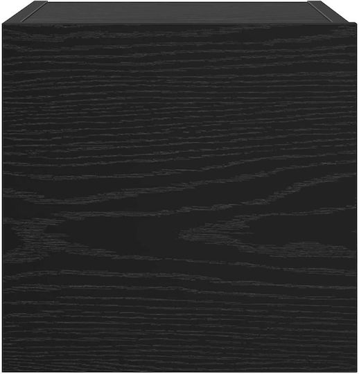 vidaXL Wohnzimmer TV-Einheit Schwarze Eiche M30.5xB30xH30cm