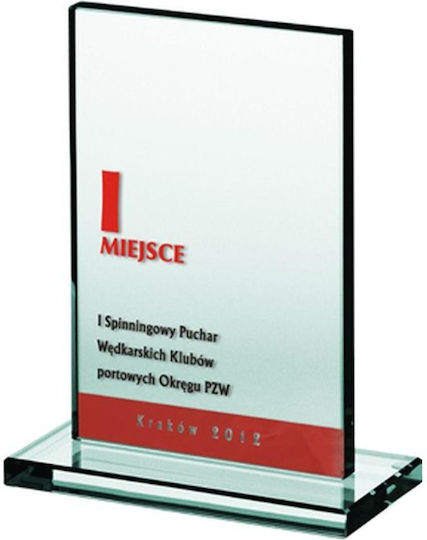 Glas Trophäe Graviert + Farbgefüllte Glas Trophäe Graviert + Farbgefüllte