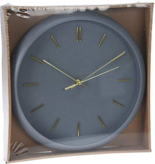 Excellent Houseware Wanduhren Graue Ø30cm