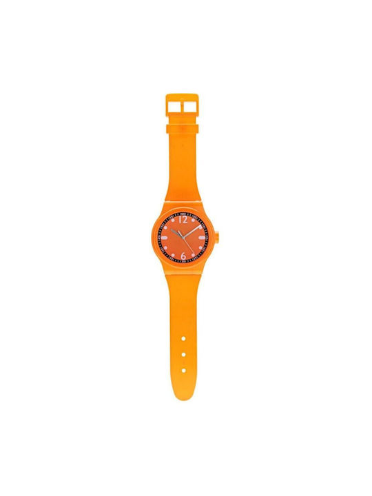 Excellent Houseware Orange Wall Clock