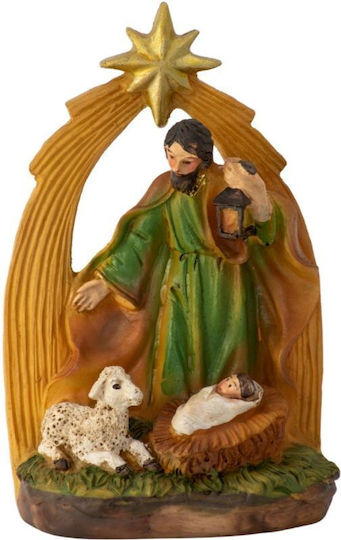 Weihnachtskrippe Heilige Familie 13cm Josef
