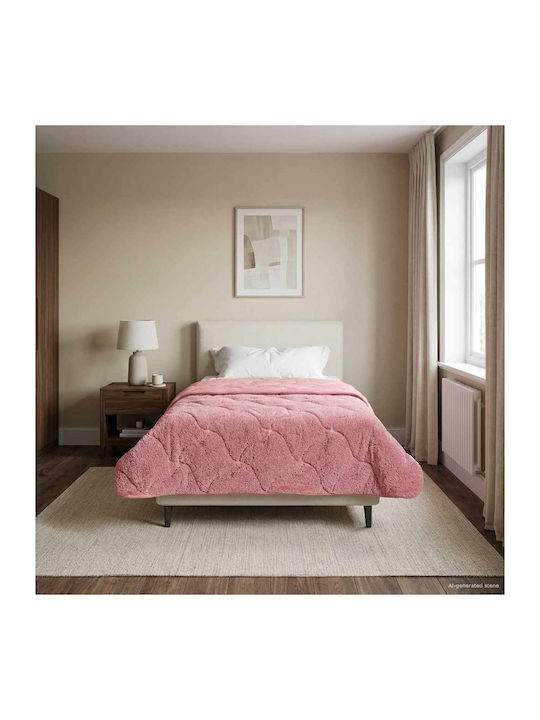 vidaXL Einzelbettbezug 155x200 Rosa
