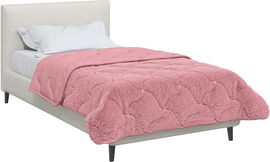 vidaXL Einzelbettbezug 155x200 Rosa