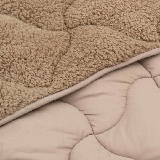 vidaXL Υπέρδιπλη 220x240cm Taupe vidaXL Υπέρδιπλη 220x240cm Taupe