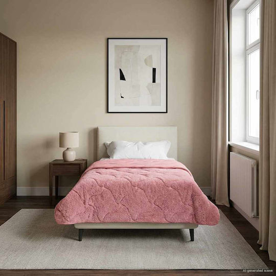 vidaXL Einzelbettbezug 135x200 Rosa