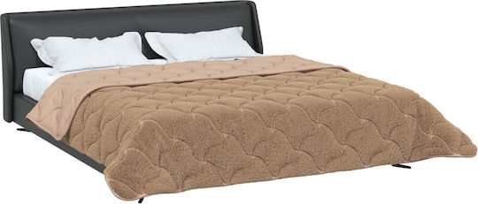 vidaXL Παπλωματοθήκη Υπέρδιπλη 220x240 Taupe