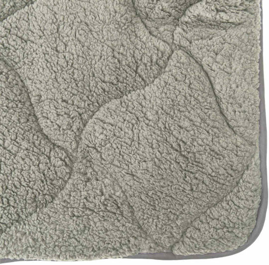 vidaXL Duvet Cover Super King 220x240 Light Grey