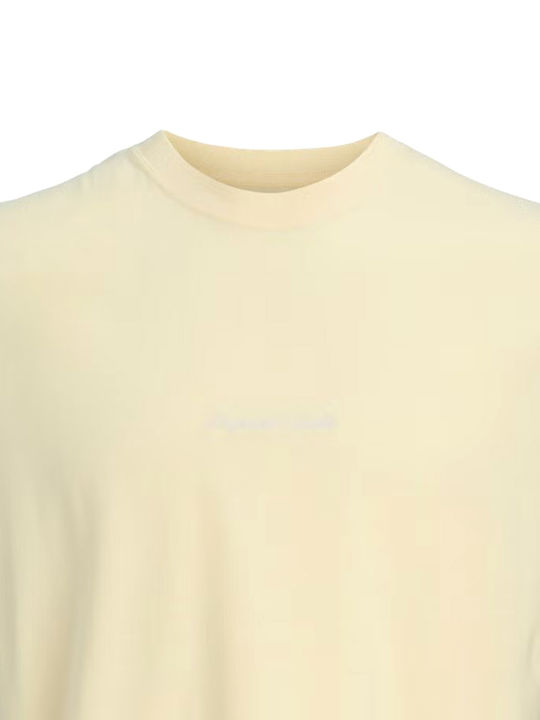 Crew Neck Blouse Pastel Yellow
