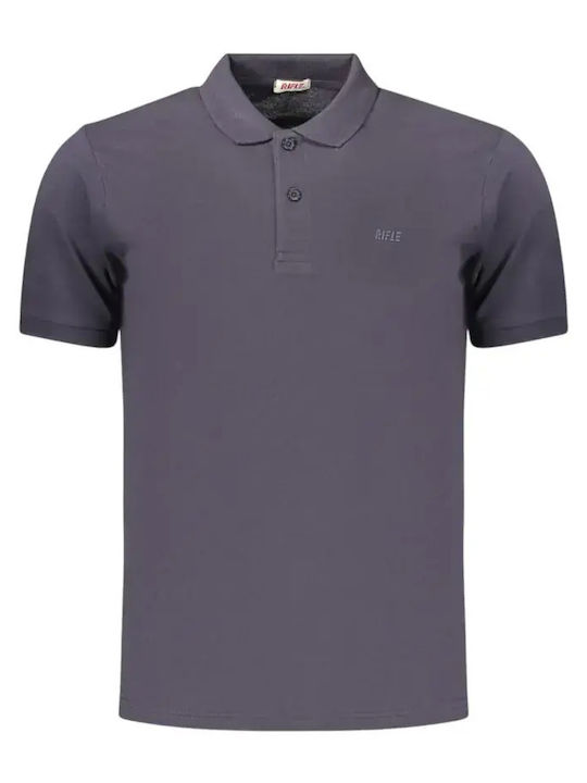 Polo Bluza Tricou Cu Mânecă Scurtă Albastru Închis