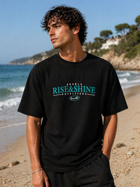 T-shirt Μαύρο