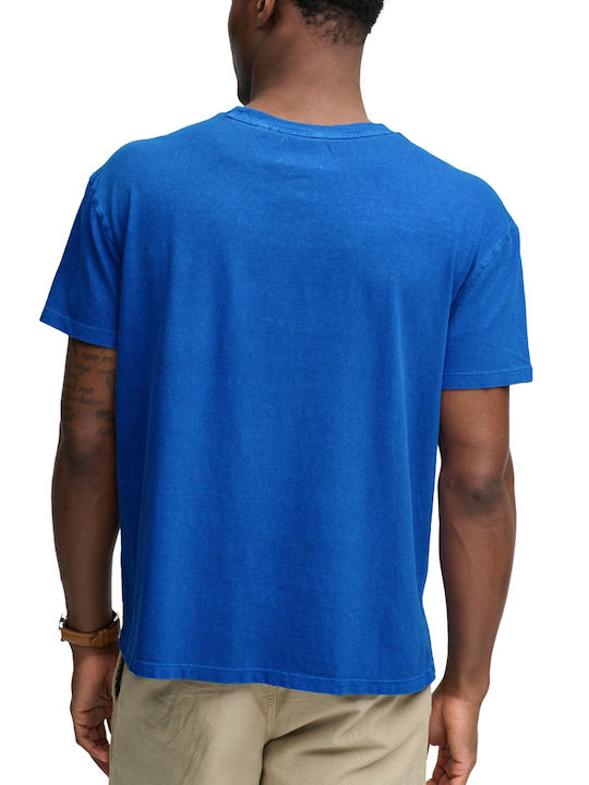 Superdry T-Shirt Blau