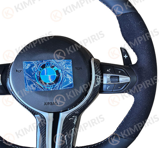 Car Steering Wheel Bmw Marke Alcadara Red Edition E Series