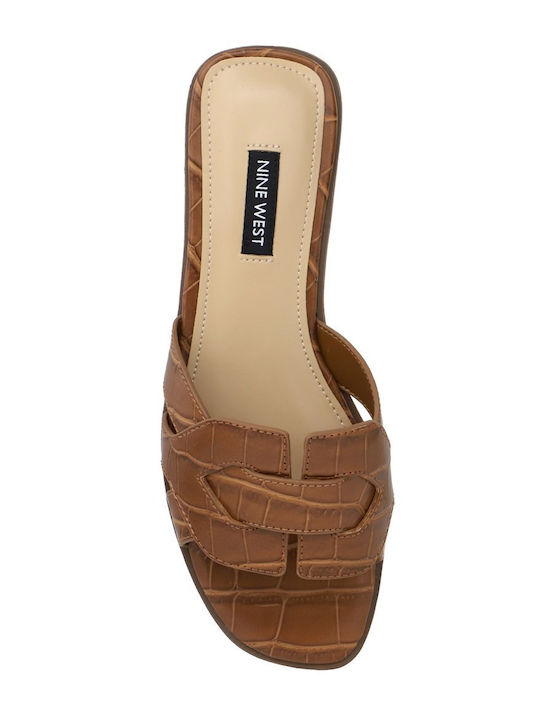 Women's Flat Sandals Tabac Brown