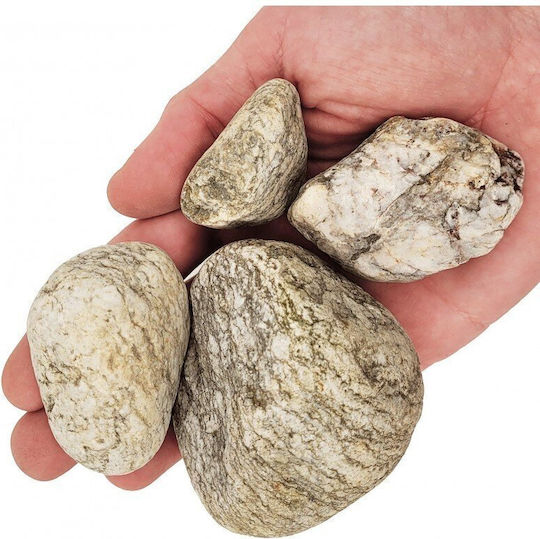 Wio Elderly Nano Boulder Decorative Stone Aquarium Terrarium Gray 2kg Bag