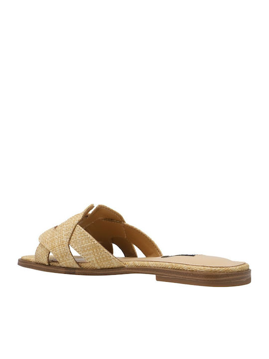 Women's Flat Sandals Beige