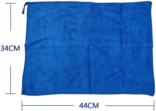 Tpster Pânză din Microfibră de Curățare pentru Caroseria Mașinii Albastră 44x34cm