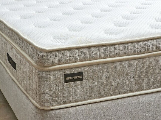 Dhome Orthopädische Matratze 200x200x40cm mit Bonell-Federn
