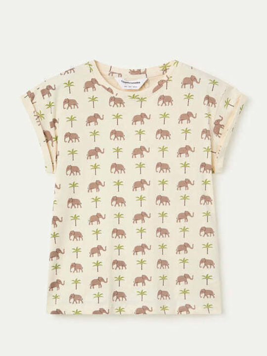 Γυναικείο T-shirt Beige