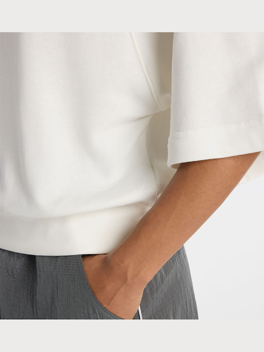 Bluză Fleece Damă De Iarnă Albă