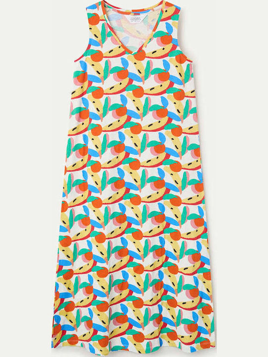 Dress Καλοκαιρινό Midi Φόρεμα Multicolour