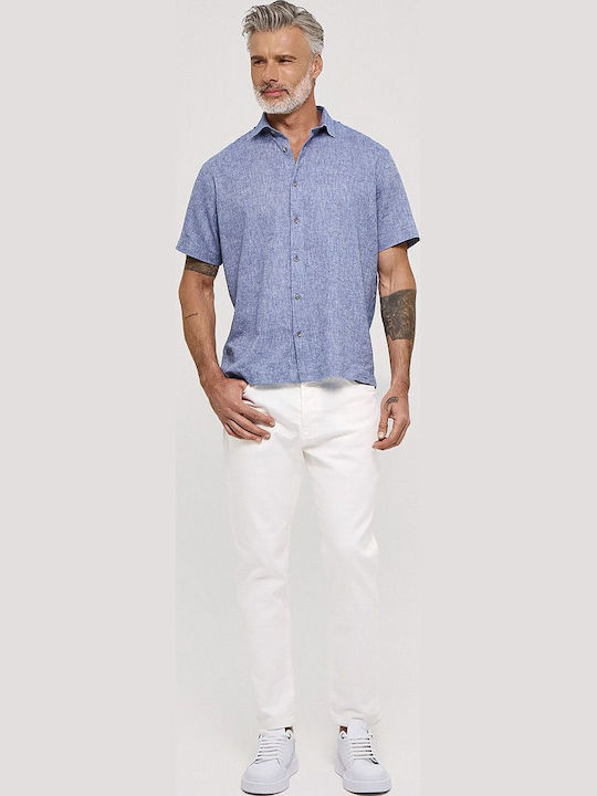 Short Sleeve Shirt Light Blue